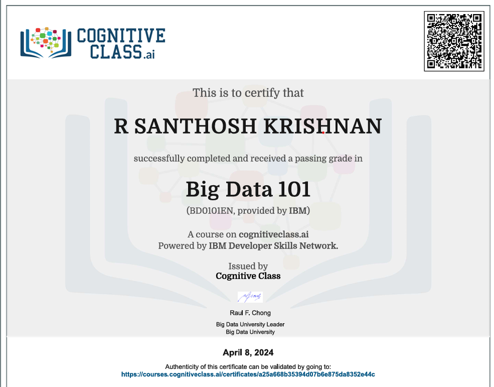Cognitive Class