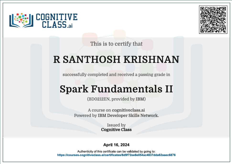 Spark Fundamentals II